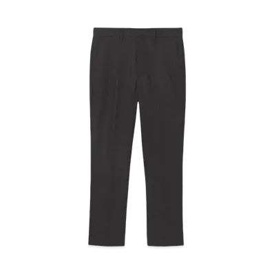 Paul Smith Melange Wool Tapered Trousers "DarkBrown"