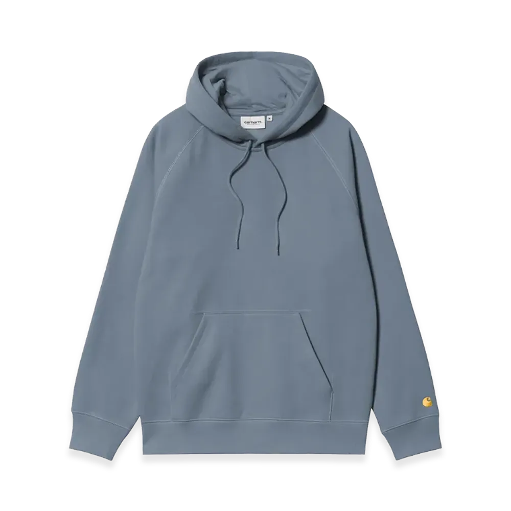 Carhartt WIP Hooded Chase Sweat "Icesheet/Gold"