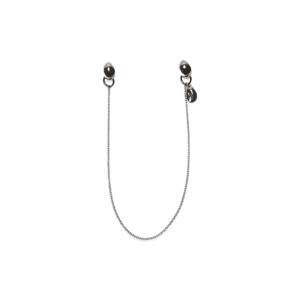 Acne Studios Chain Earrings "Black"