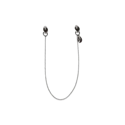 Acne Studios Chain Earrings "Black"