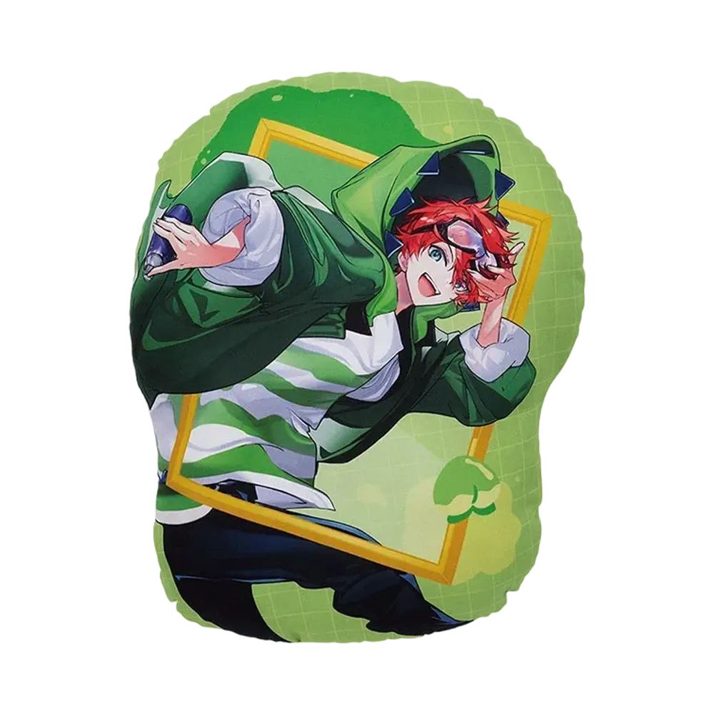 BANDAI "Ichiban Kuji" -Colorful Peach Powerful Art- B Prize Japapa Art Cushion