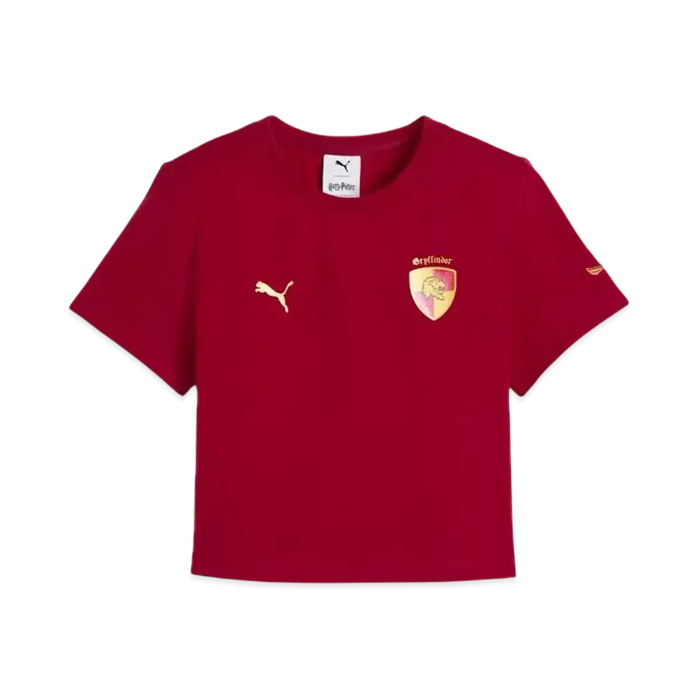 PUMA x Harry Potter Girls Baby Short Sleeve T-Shirt "Dark Crimson"