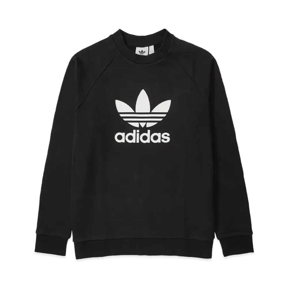 adidas Trefoil Crew Sweatshirt "Black"