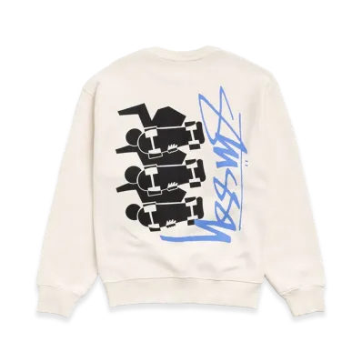 Stussy Skate Stack Crew "Bone"