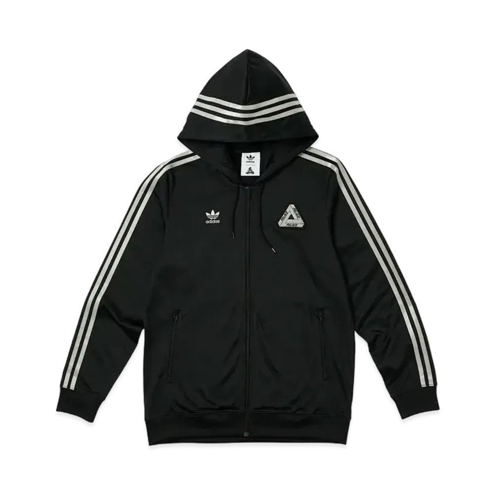 adidas PALACE Hooded Firebird Track Top "Black"