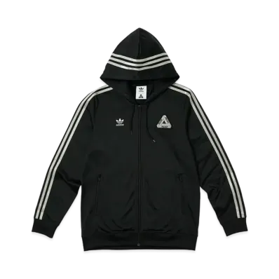 adidas PALACE Hooded Firebird Track Top "Black"