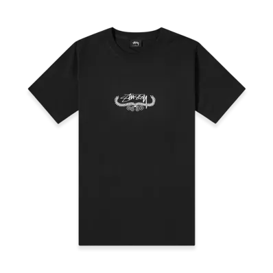 Stussy Wreath Tee "Black"
