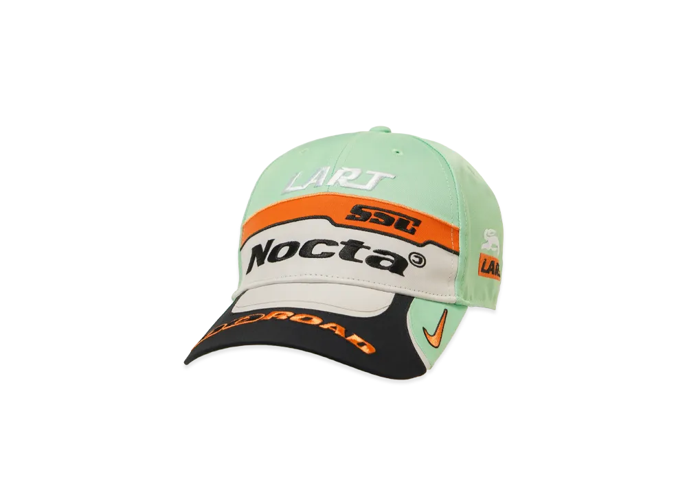 Nike x Drake Nocta x Lart de lautomobile Racing Club Cap "Enamel Green, Light Bone & Black" FQ3667-308