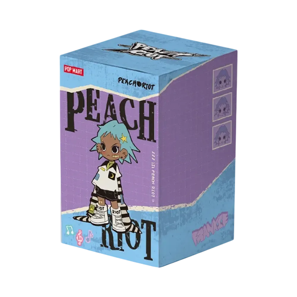 POP MART Lil Peach Riot Loading! Series Keychain FRANKIE