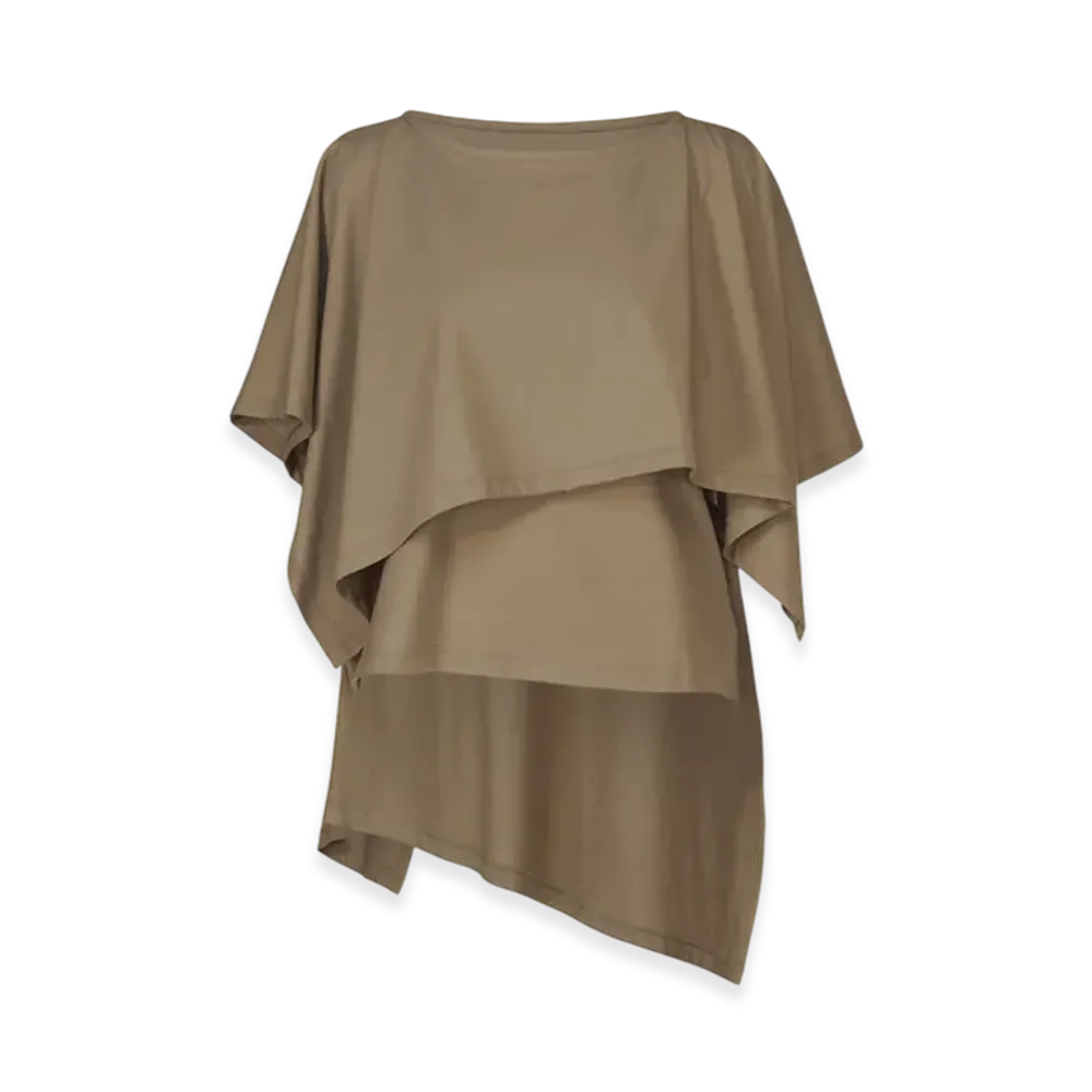 ISSEY MIYAKE Layered-T "Greige"