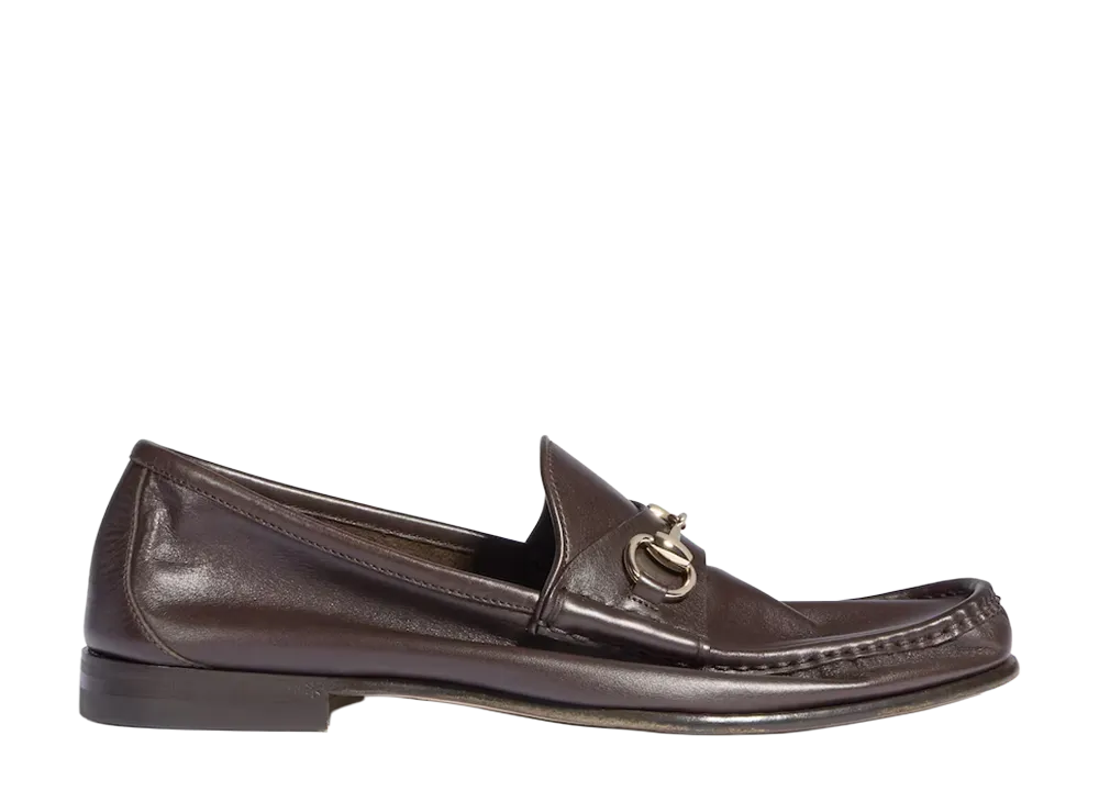 GUCCI Lugano Loafer "Bark Brown"