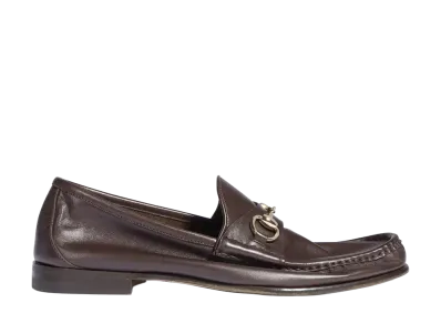 GUCCI Lugano Loafer "Bark Brown"