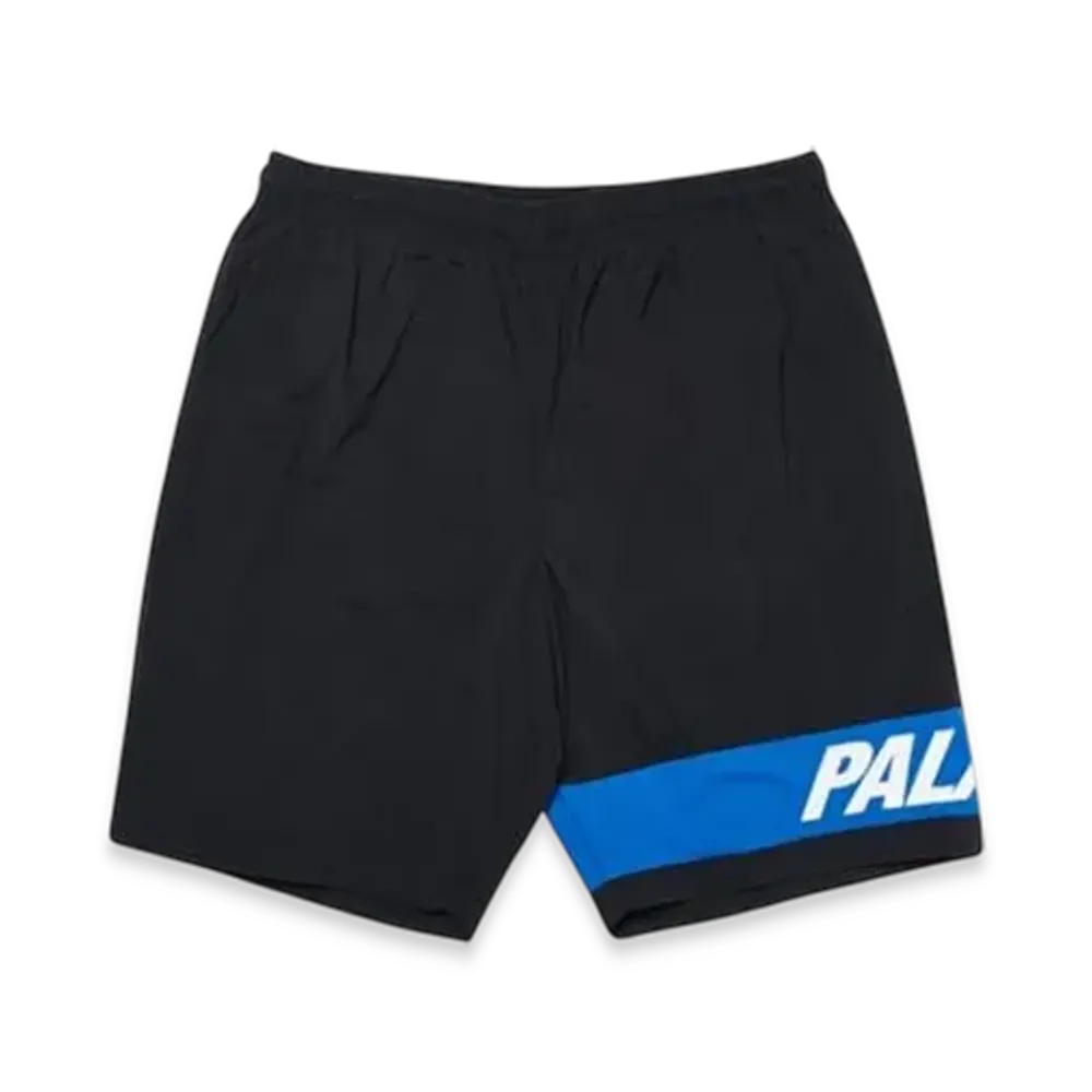 PALACE Side Short "Black Blue"