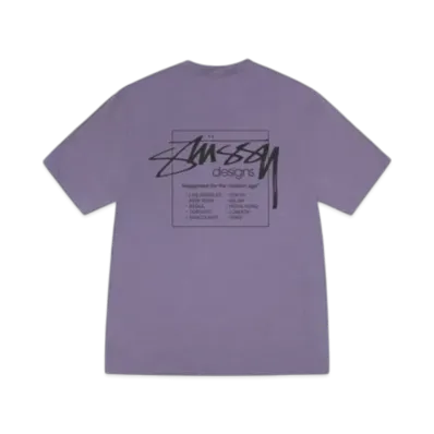 Stussy Modern Age Tee Pigment Dyed "Grape"