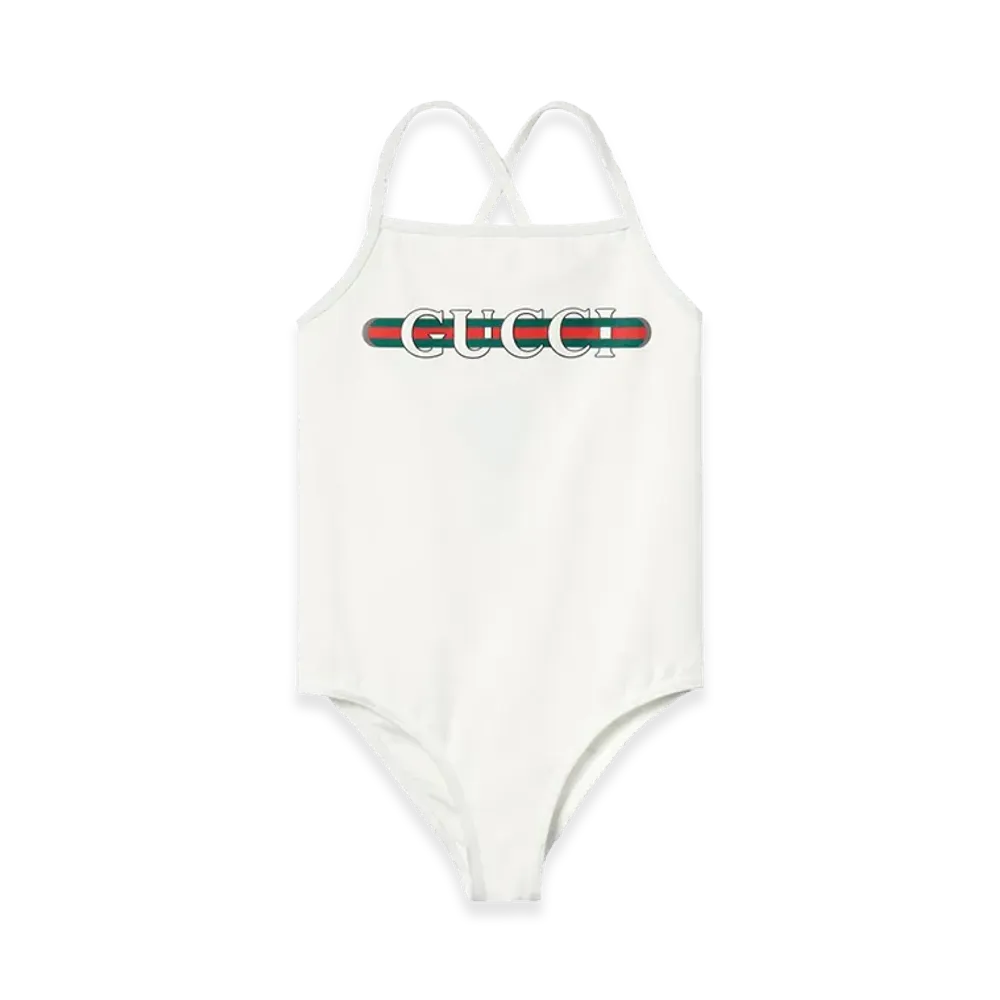 GUCCI Kids Body Logo "White"