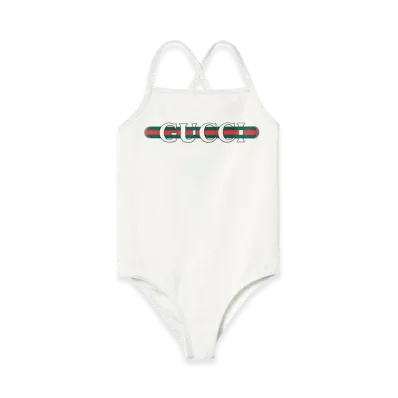 GUCCI Kids Body Logo "White"