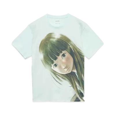 graniph x Inio Asano Reunion Loose Fit T-Shirt "Green"