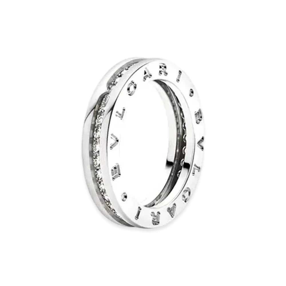 BVLGARI B.Zero1 Ring Diamond "White Gold"