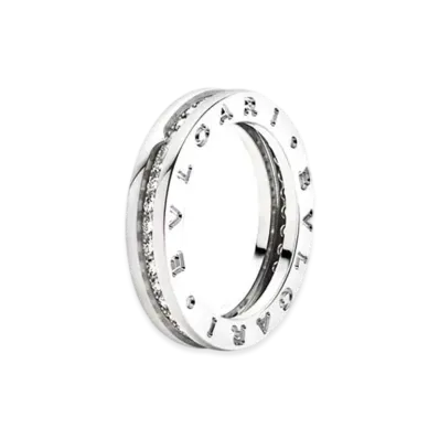 BVLGARI B.Zero1 Ring Diamond "White Gold"