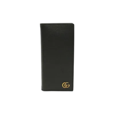 GUCCI GG Marmont Leather Long Wallet