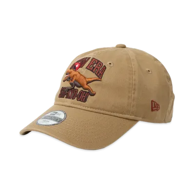 NEW ERA x Saikyo-Oh Zukan Kids Youth 9Twenty Tyrannosaurus "Khaki"