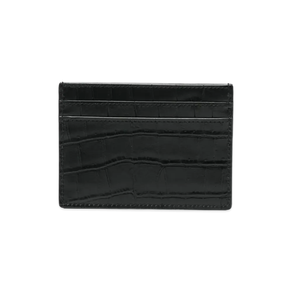 Saint Laurent 'Tiny Cassandre' Card Holder "Black"