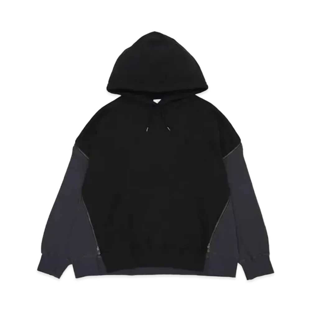 FACETASM Waffle Knit Zip Hoodie "Black"