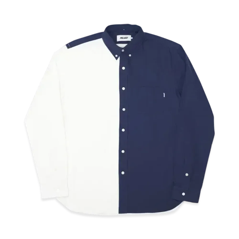 PALACE Boojie Shirt 2 Tone "Navy White"