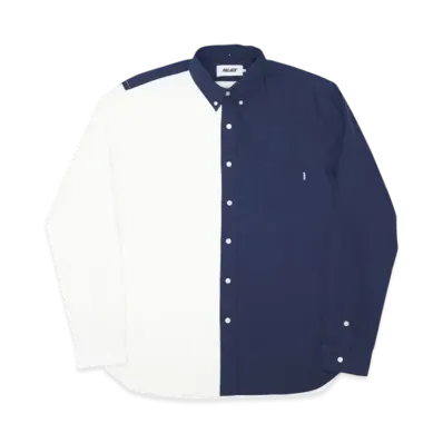 PALACE Boojie Shirt 2 Tone "Navy White"