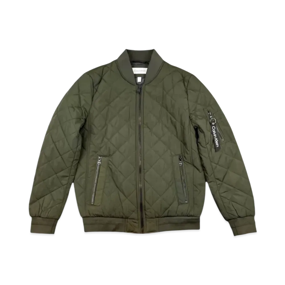Calvin Klein Quilted Jacket "Olive"