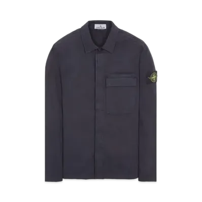 Stone Island 10710 SUPIMA Cotton Twill Stretch-TC "Blue"
