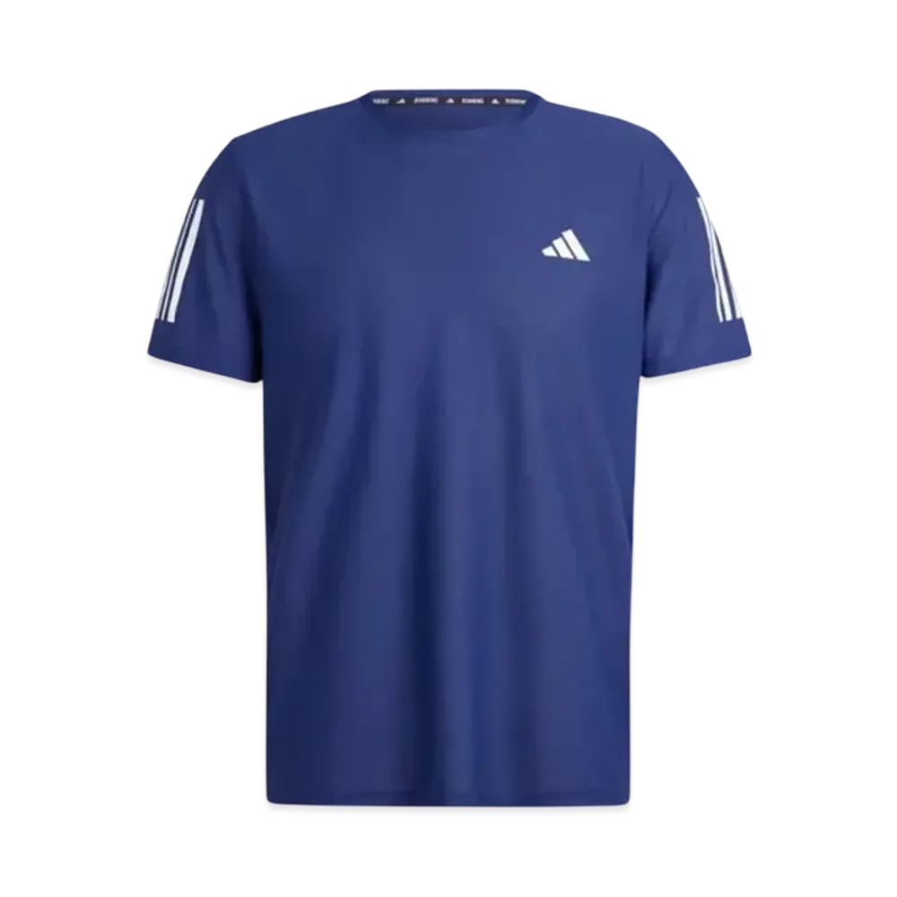 adidas Own The Run Short Sleeve T-Shirt "Dark Blue"