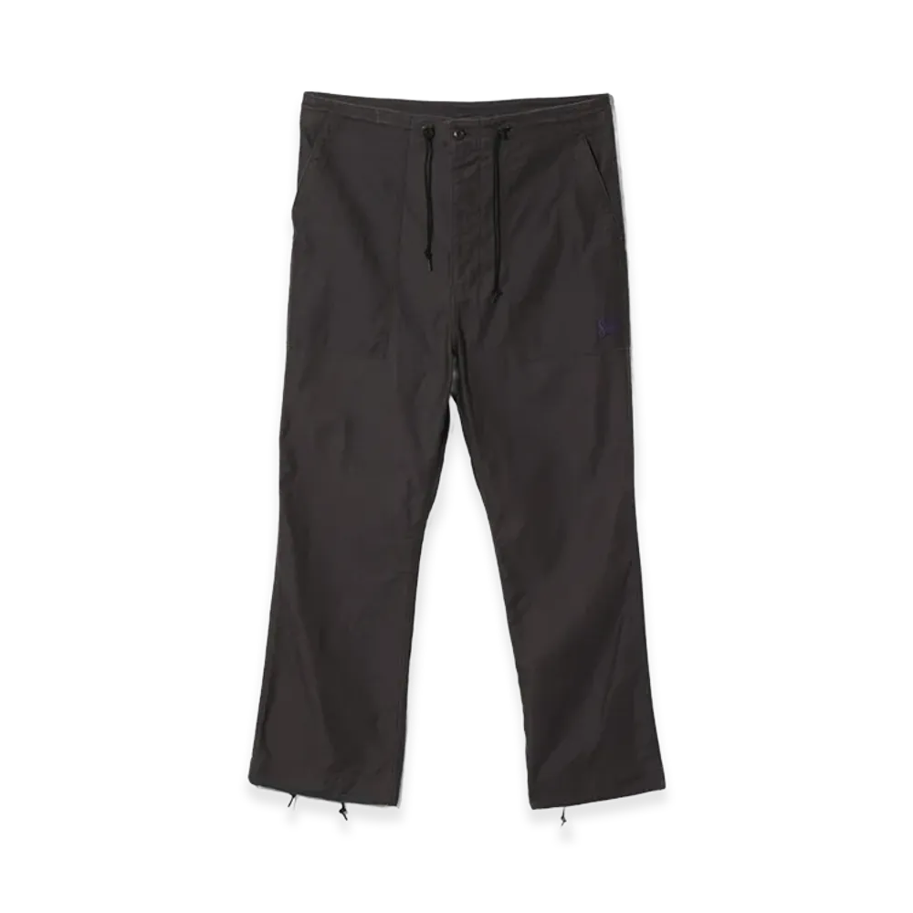 NEEDLES String Fatigue Pants Back Sateen "Black"