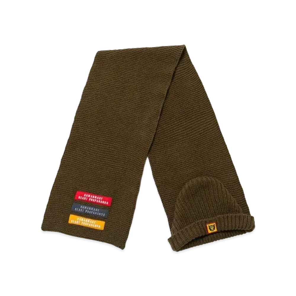 HUMAN MADE SCARF HAT "Brown"