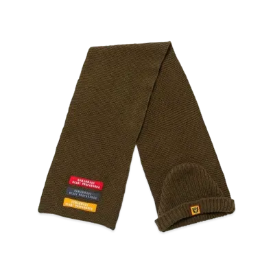 HUMAN MADE SCARF HAT "Brown"