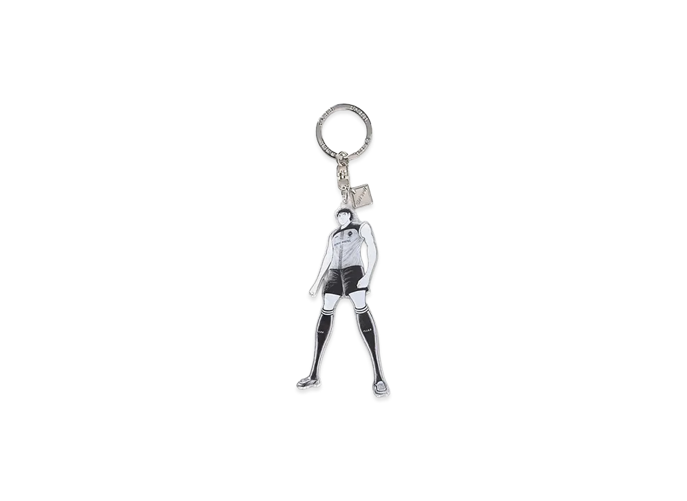 F.C.Real Bristol x Captain Tsubasa Kojiro Hyuga Keychain "Black"
