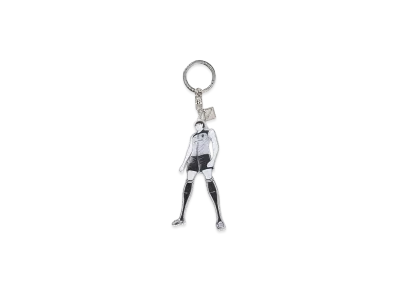 F.C.Real Bristol x Captain Tsubasa Kojiro Hyuga Keychain "Black"