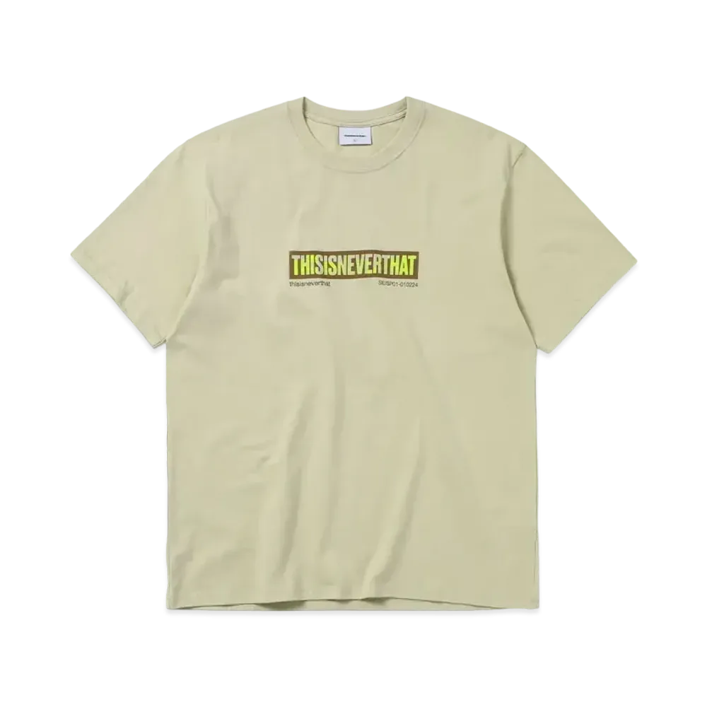 thisisneverthat Skyscraper Tee "Pale Lime"