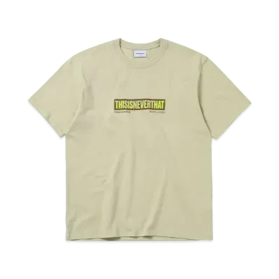 thisisneverthat Skyscraper Tee "Pale Lime"