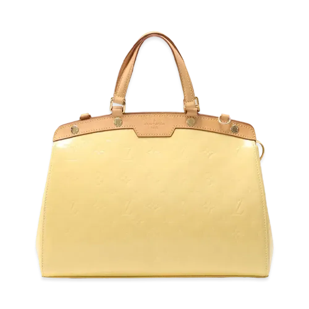 Louis Vuitton Blair MM Monogram Vernis "Citrine"