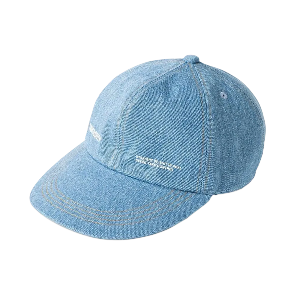 TIGHTBOOTH Label Logo Denim 6 Panel "Light Blue"