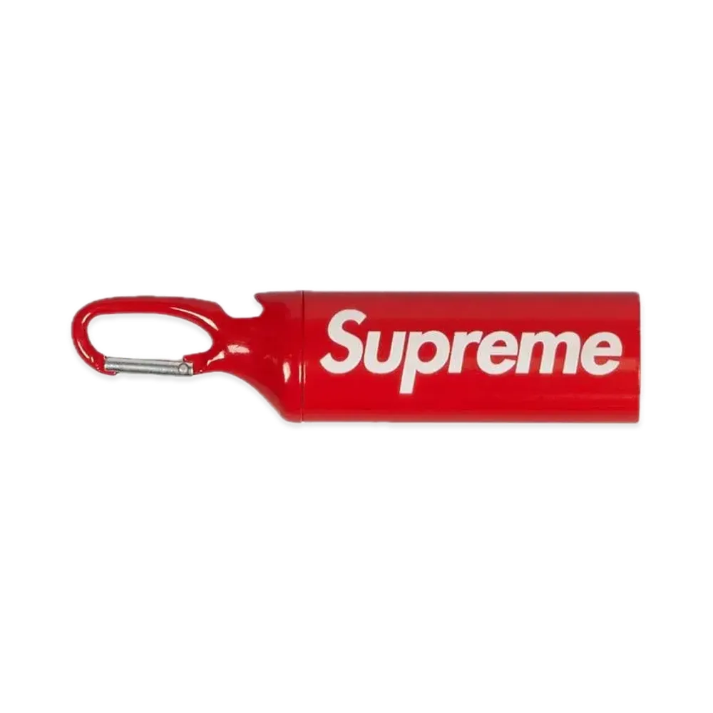 Supreme Lighter Case Carabiner "Red"