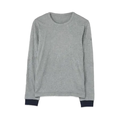Yohji Yamamoto Y's PLAIN STITCH WRINKLE Y's STITCH LONG T "Gray"