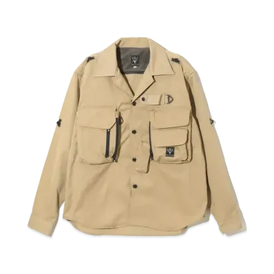 SOUTH2 WEST8 Tenkara Trout Shirt "Beige"