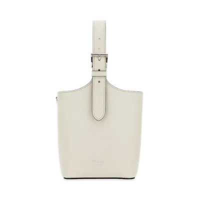 PRADA Women's Leather Shoulder Bag "White"