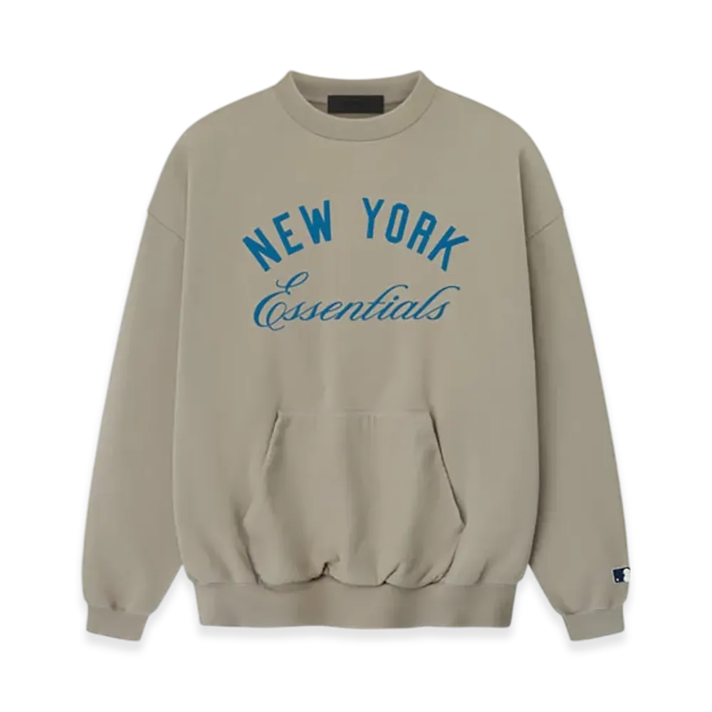 FEAR OF GOD ESSENTIALS Mets Sport Crewneck "Seal"