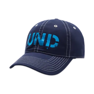 UNDEFEATED Distressed Strapback "Navy"