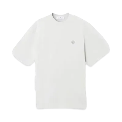 Stone Island 2100034 Combed Organic Cotton Jersey "Pearl Grey"