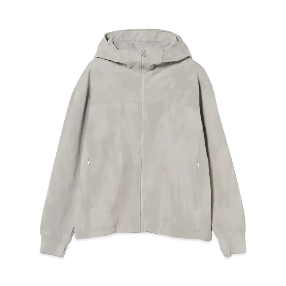 BEAMS Raised Zip-Up Hoodie "Gray"