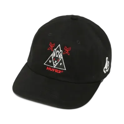 FR2 x HUF Cap "Black"